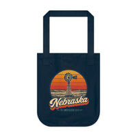 Nebraska Prairie Windmill Tote Bag