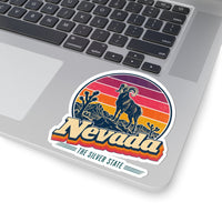 Nevada Retro Sunset Sticker