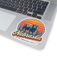 Nebraska Cattle Ranch Sticker