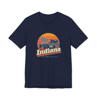 Indiana Retro Sunset Tee