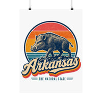 Arkansas Razorback Hog Poster