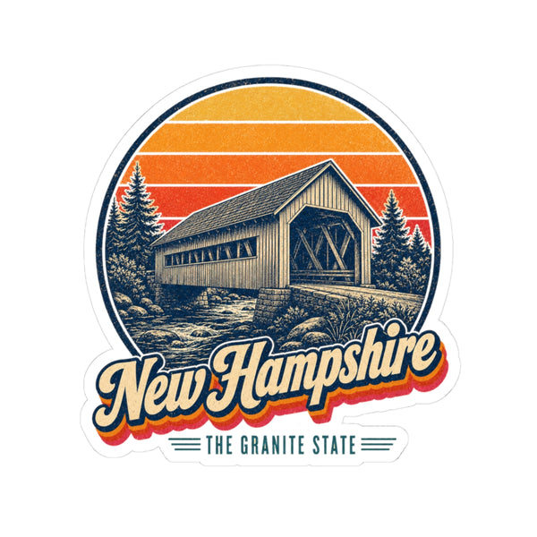 New Hampshire Covered Bridge Sticker
