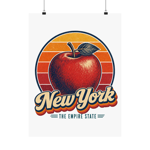 New York Big Apple Poster