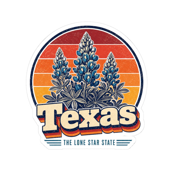 Texas Bluebonnets Sticker