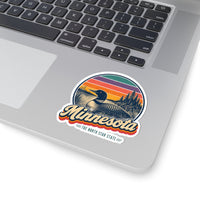 Minnesota Common Loon Sticker