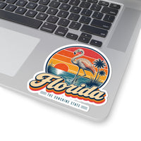 Florida Flamingo Sticker