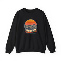 Iowa Hay Bales At Sunset Sweatshirt