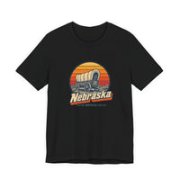 Nebraska Oregon Trail Covered Wagon Tee
