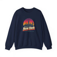 New York Retro Sunset Sweatshirt
