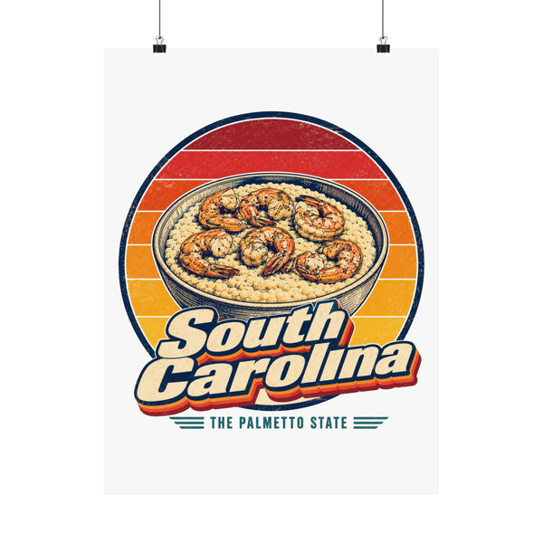 South Carolina Shrimp Grits Poster