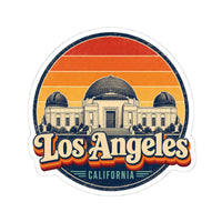 Los Angeles Retro Sunset Sticker