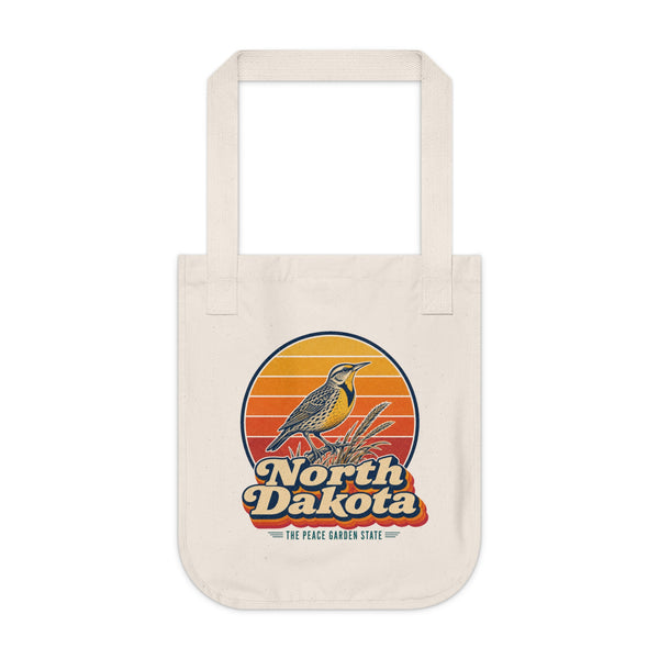 North Dakota Western Meadowlark Tote Bag