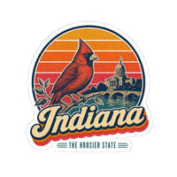Indiana Cardinal Sticker