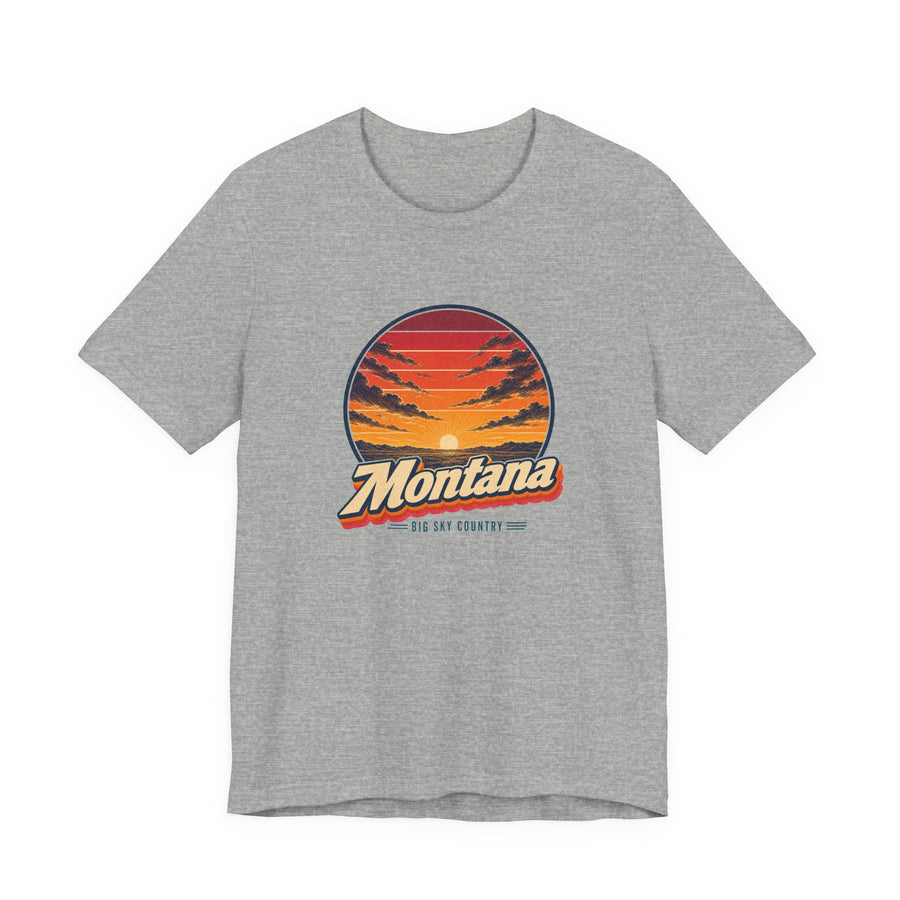 Montana Big Sky Sunset Tee