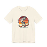 Oregon Leaping Salmon Tee