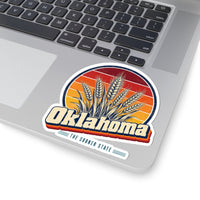 Oklahoma Wheat Fields Sticker