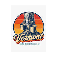 Vermont Maple Syrup Taps Buckets Poster