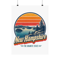 New Hampshire Lake Winnipesaukee Poster