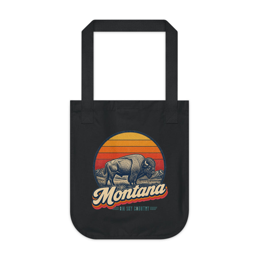 Montana Bison Tote Bag