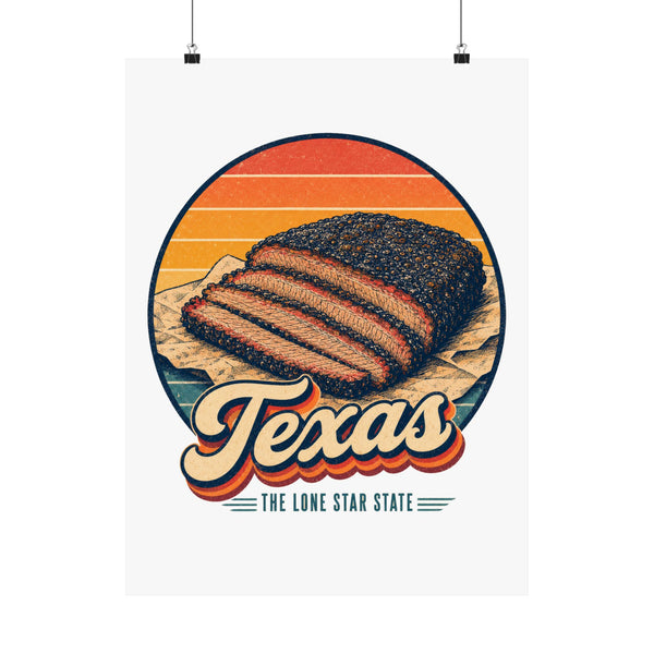 Texas Bbq Brisket Poster