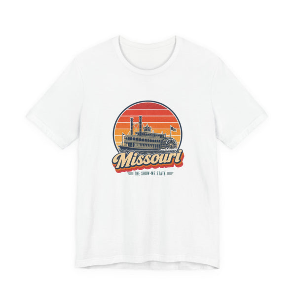 Missouri Riverboat On The Mississippi Tee