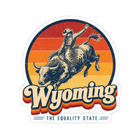 Wyoming Rodeo Sticker