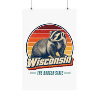 Wisconsin Badger Poster