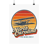 North Carolina Wright Brothers Flyer Poster