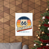 Oklahoma Route 66 Poster