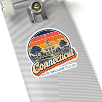 Connecticut Colonial Town Green Sticker