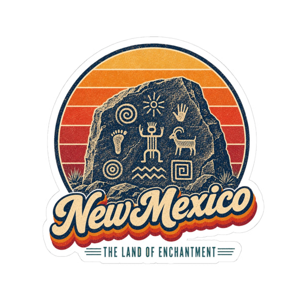 New Mexico Ancient Petroglyphs Sticker