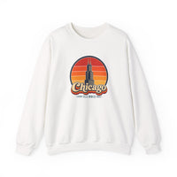 Chicago Retro Sunset Sweatshirt