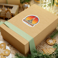 Indianapolis Retro Sunset Sticker