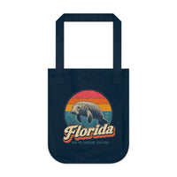 Florida Manatee Tote Bag