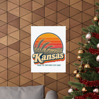 Kansas Wheat Fields Poster