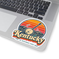 Kentucky Bluegrass Banjo Sticker