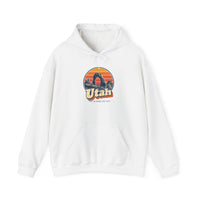 Utah Retro Sunset Hoodie
