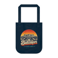 Baltimore Retro Sunset Tote Bag