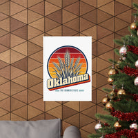 Oklahoma Wheat Fields Poster