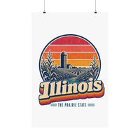 Illinois Cornfields Poster
