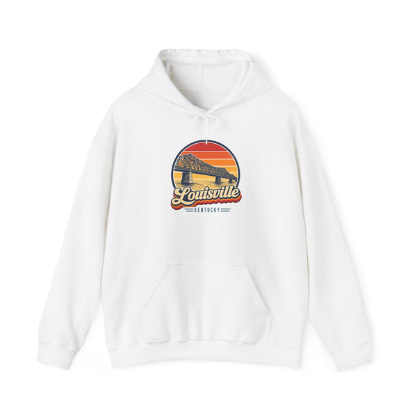 Louisville Retro Sunset Hoodie
