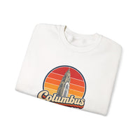 Columbus Retro Sunset Sweatshirt