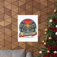 Mississippi Live Oak Alley Poster