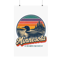 Minnesota Common Loon Poster