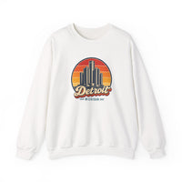 Detroit Retro Sunset Sweatshirt