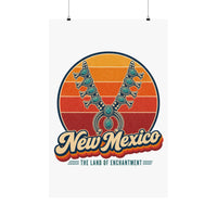 New Mexico Turquoise Jewelry Poster