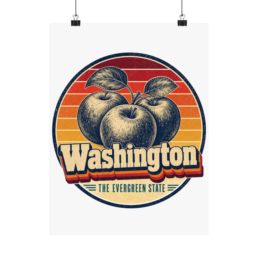Washington Apples Poster