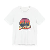 New York Retro Sunset Tee