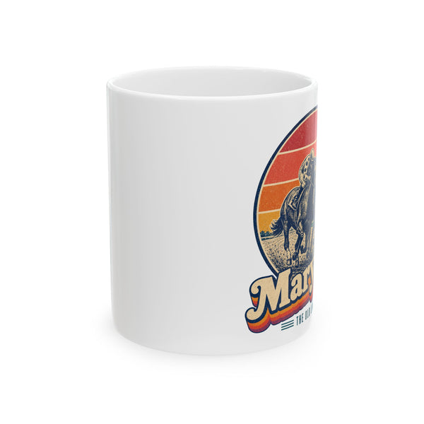 Maryland Thoroughbred Horse Race Mug