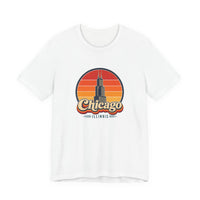 Chicago Retro Sunset Tee